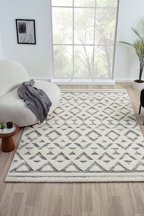 Dywan Sevilla 230x160 cm biało-szary  - zdjęcie 2