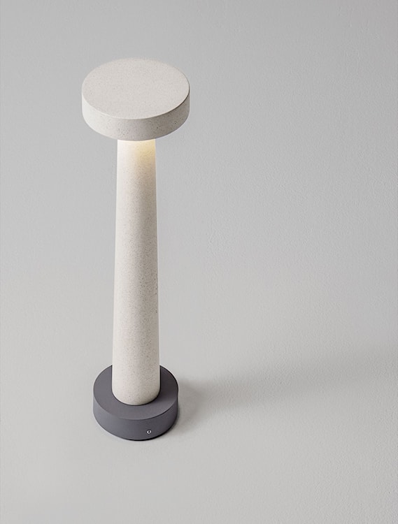 Lampa ogrodowa Labblo LED biała  - zdjęcie 5