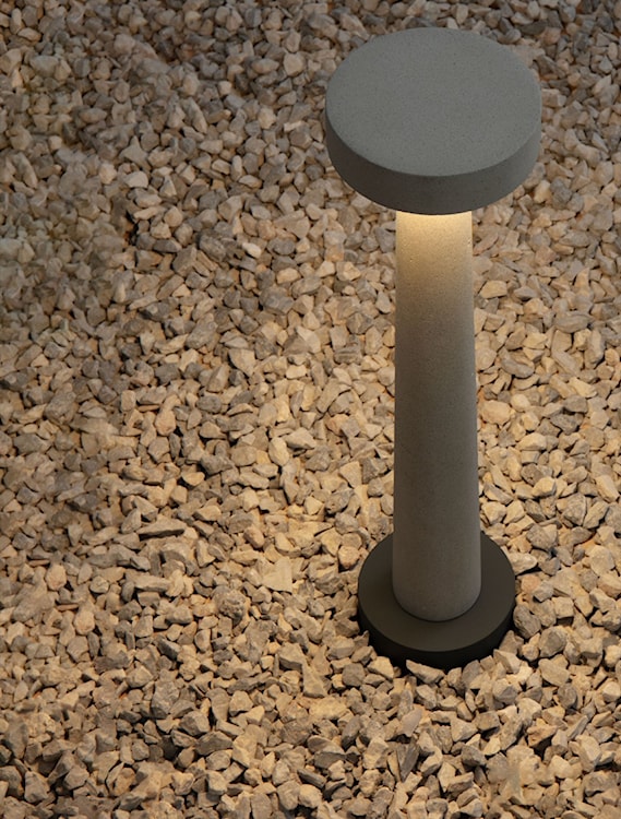 Lampa ogrodowa Labblo LED biała  - zdjęcie 2