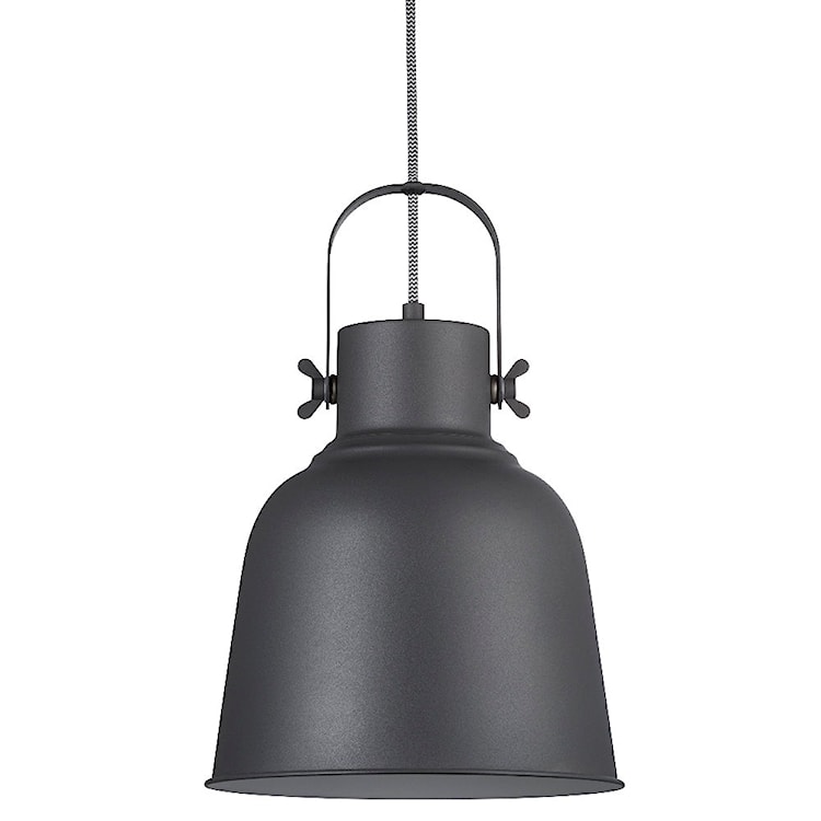 Lampa wisząca Adrian 25x28 cm czarna industrialna