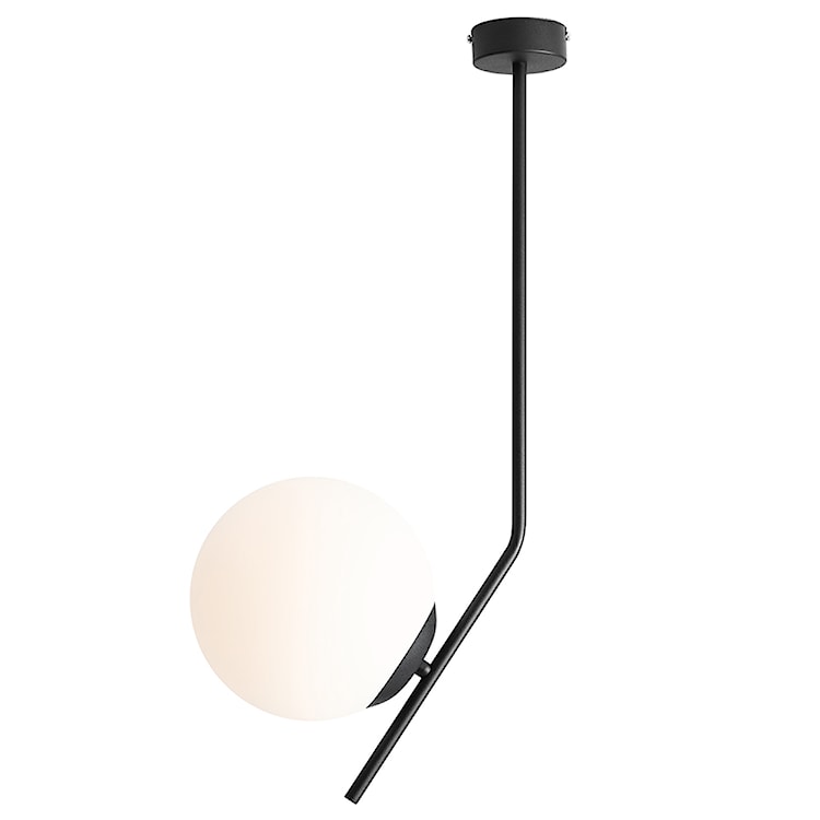Lampa wisząca Pipeally 64 cm czarna  - zdjęcie 4