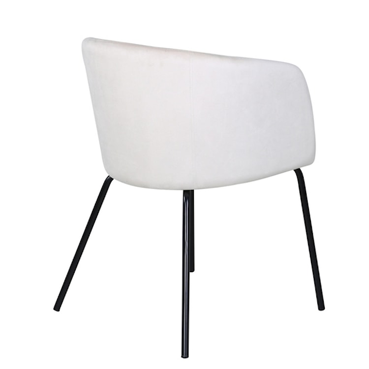 Krzesło tapicerowane Ressator jasnobeżowy velvet  - zdjęcie 6
