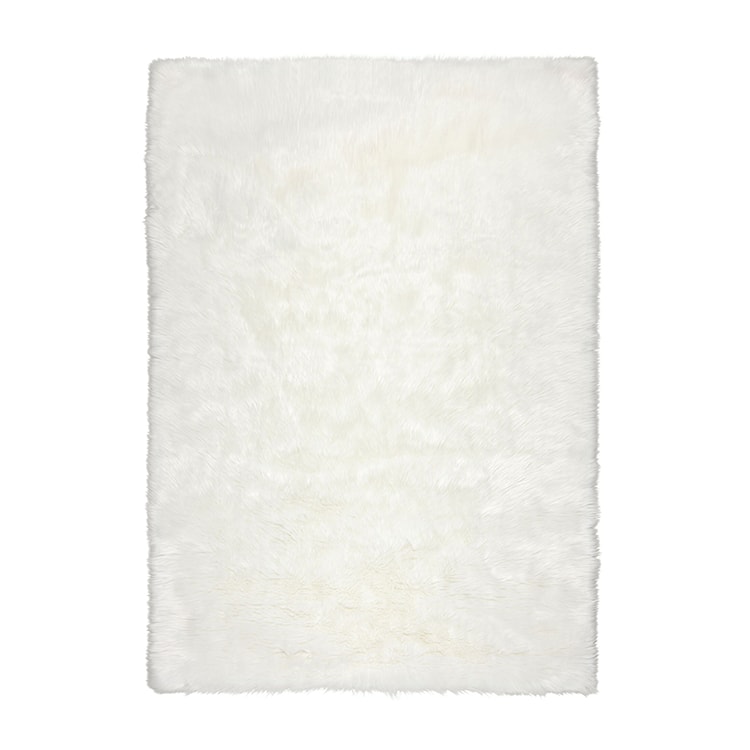 Dywan syntetyczny Sheepskin kość słoniowa Prostokątny/60x90  - zdjęcie 4