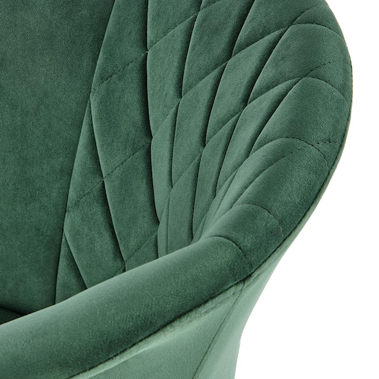 Krzesło tapicerowane Foggles zielone  - zdjęcie 7