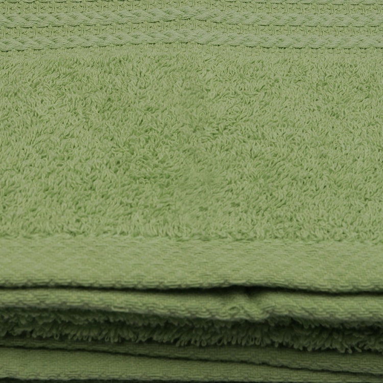 Ręcznik do kąpieli Bainrow 70/140 cm zielony  - zdjęcie 5