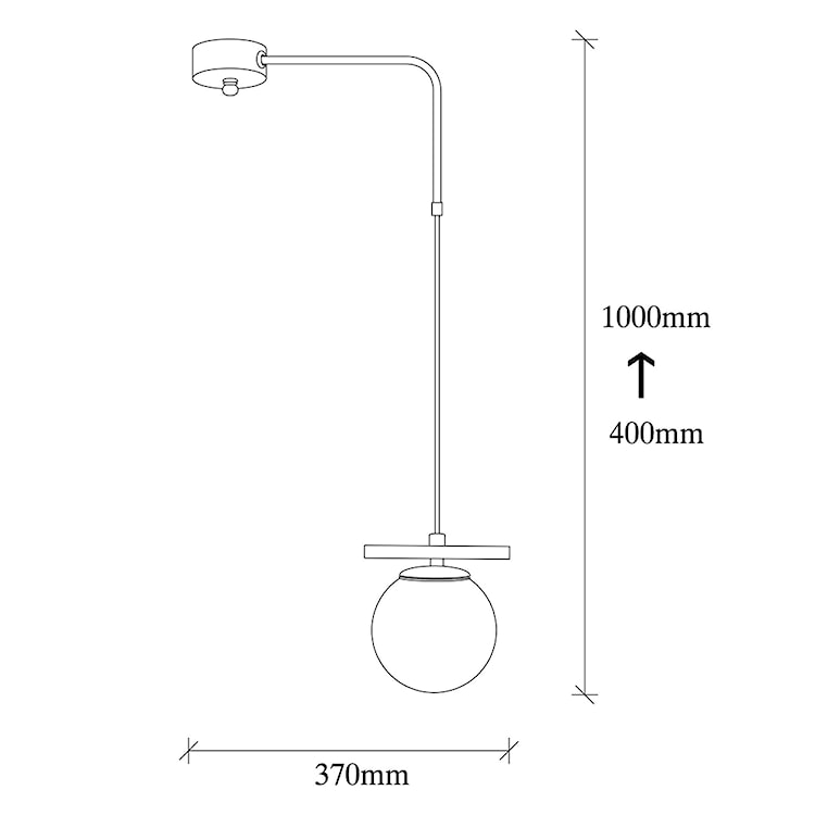 Lampa wisząca Illurked 100 cm czarno-miedziana  - zdjęcie 5