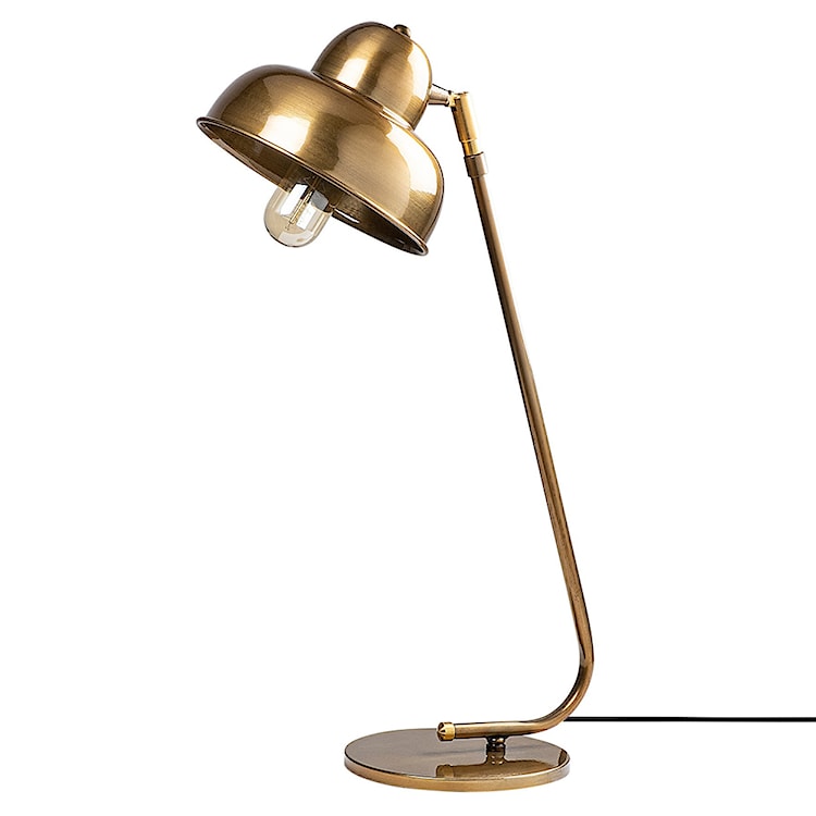 Lampa stołowa Hentima złota  - zdjęcie 2