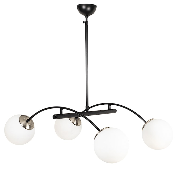 Lampa wisząca Mahander x4 czarna 