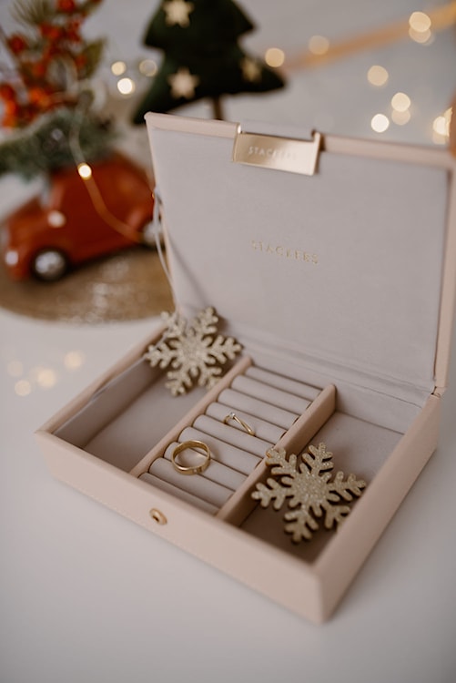 Szkatułka na biżuterię Mini Jewellery Box różowy  - zdjęcie 2