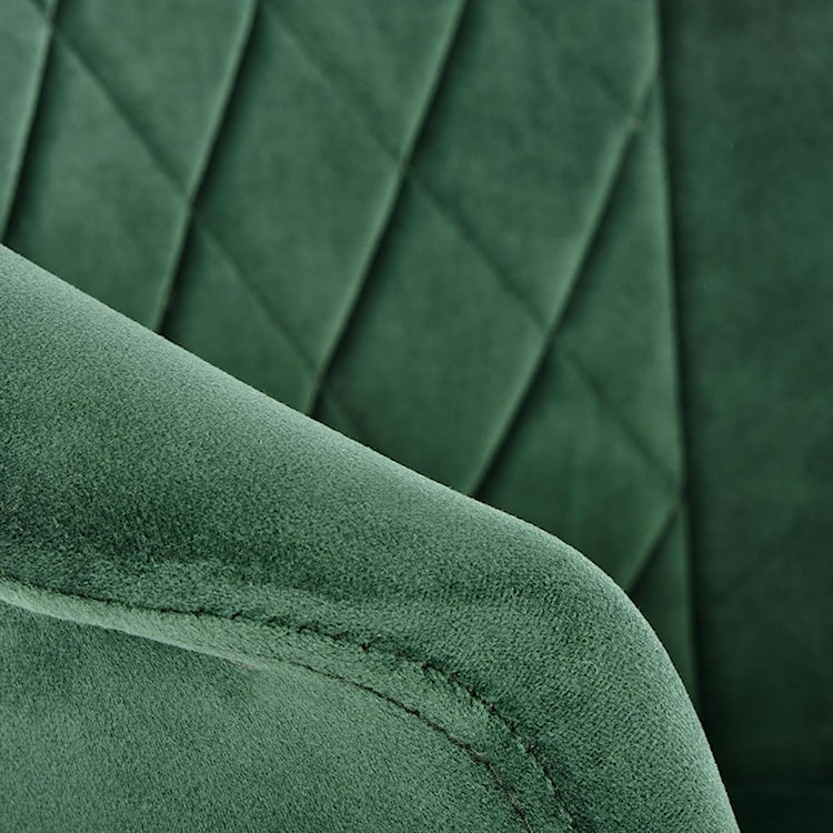 Krzesło tapicerowane Foggles zielone  - zdjęcie 9