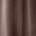 Zasłona do salonu Myrrhis w tkaninie PET FRIENDLY 140x270 cm czarna  - zdjęcie 10