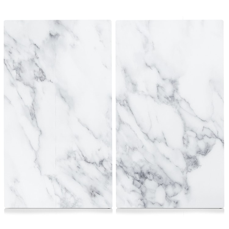 Zestaw desek do krojenia Stonne ze szkła marmur 