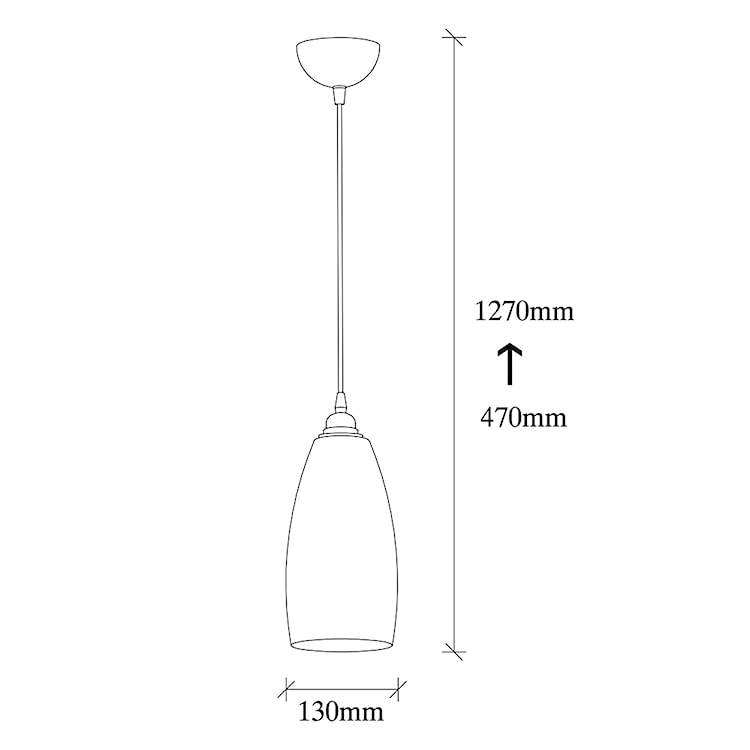 Lampa sufitowa Communis średnica 13 cm ciemne szkło  - zdjęcie 7