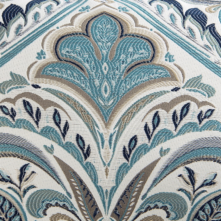 Poduszka dekoracyjna Firins 30x50 cm niebieska z wzorem  - zdjęcie 2