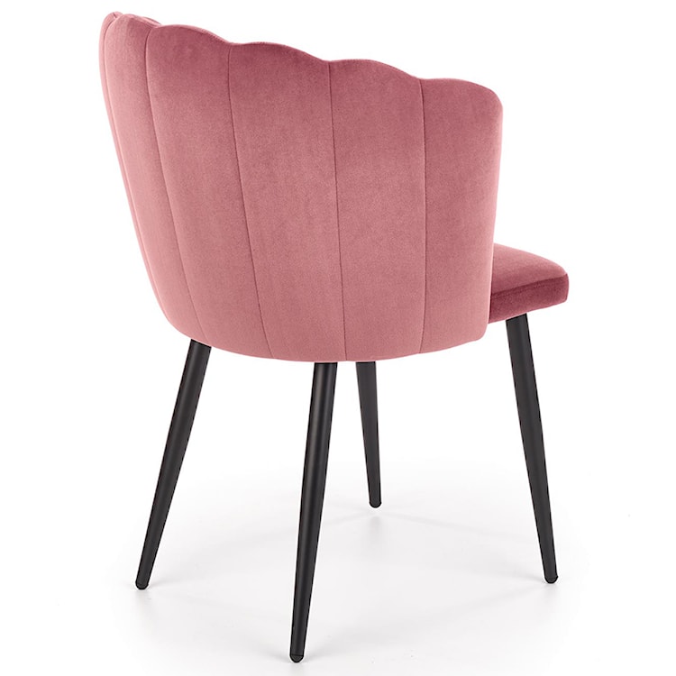 Krzesło tapicerowane Baltip różowe  - zdjęcie 3
