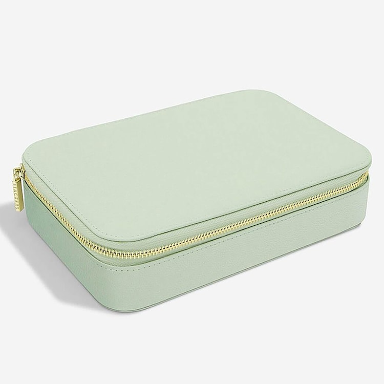 Organizer na biżuterię Pebble Travel Jewellery Accessory Box zieleń szałwi  - zdjęcie 3