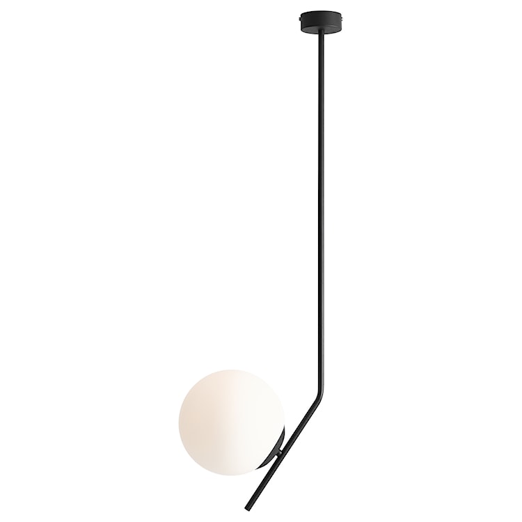 Lampa wisząca Pipeally 95 cm czarna 