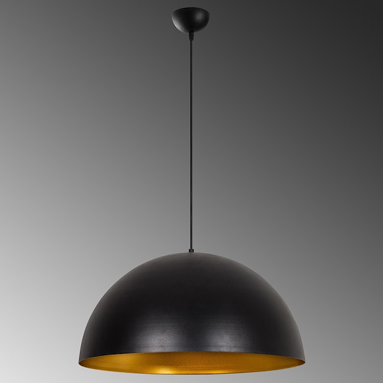 Lampa sufitowa Rientaki średnica 60 cm czarna  - zdjęcie 8