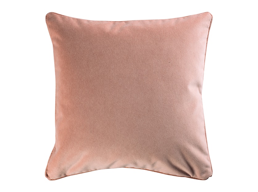 Poduszka dekoracyjna Azarath w tkaninie PET FRIENDLY 45x45 cm różowa pastelowa 