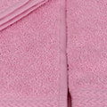 Zestaw sześciu ręczników Bainrow 30/50 cm różowy  - zdjęcie 4