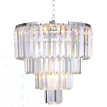 Żyrandol Formello srebrny 100 cm