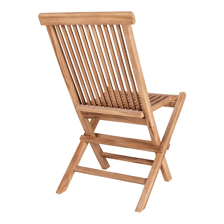 Krzesło ogrodowe Rewani 89 cm z drewna tekowego  - zdjęcie 7