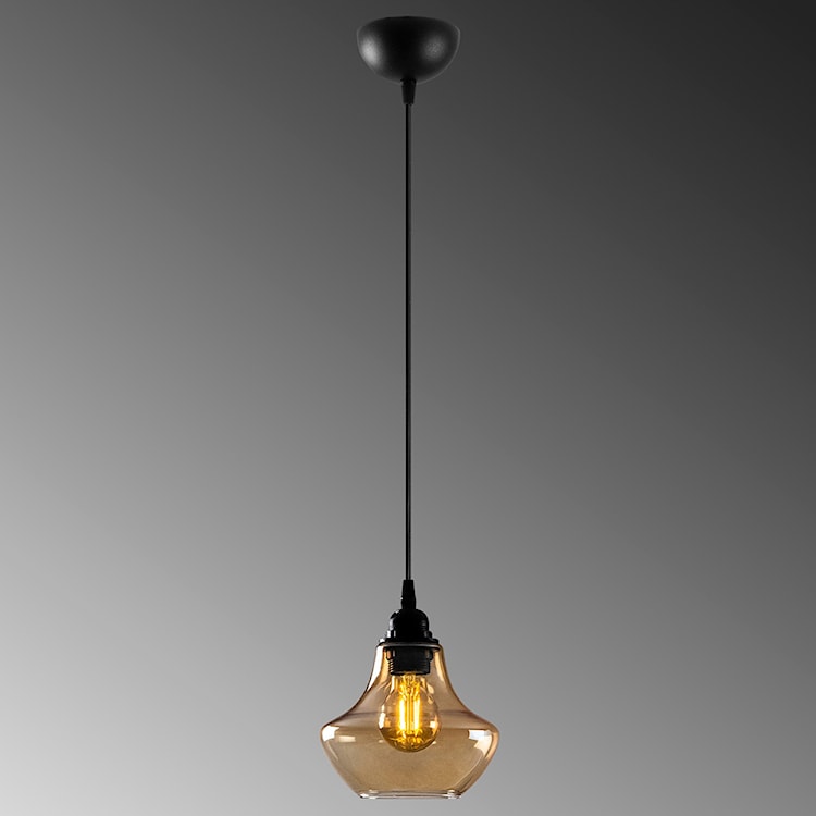 Lampa sufitowa Cheeny w kształcie dzwonu średnica 15 cm  - zdjęcie 4