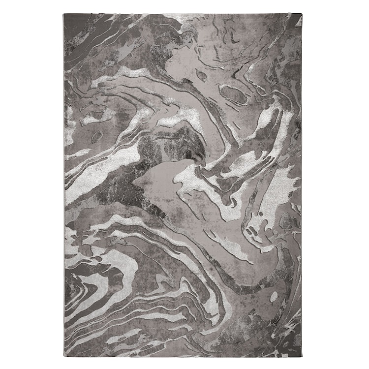 Dywan nowoczesny Marbled srebrny Prostokątny/160x230 cm