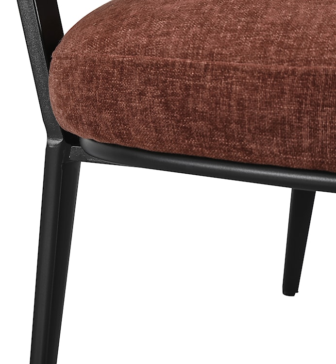 Fotel wypoczynkowy Symbled brązowy szenil  - zdjęcie 7