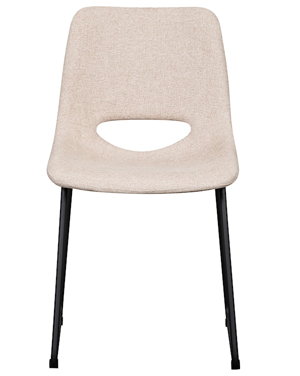 Krzesło tapicerowane Panessy beżowy szenil  - zdjęcie 6