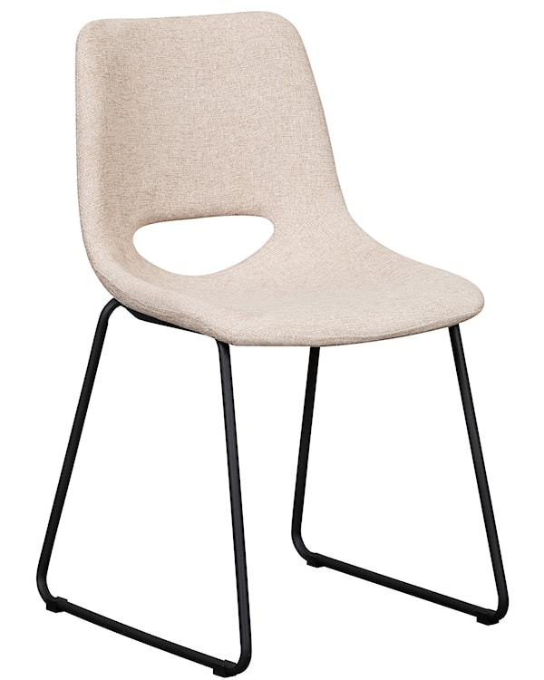 Krzesło tapicerowane Panessy beżowy szenil