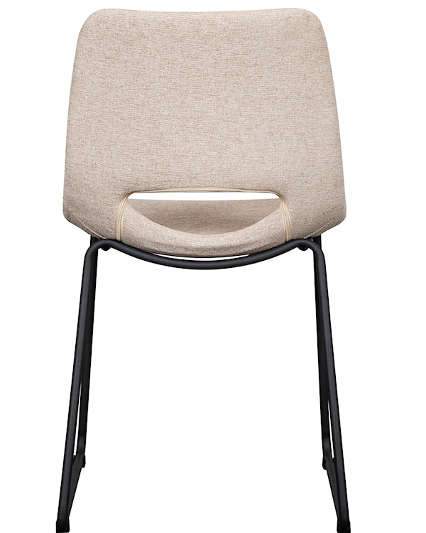 Krzesło tapicerowane Panessy beżowy szenil  - zdjęcie 7