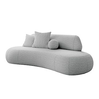 Sofa Balme jasnoszara boucle