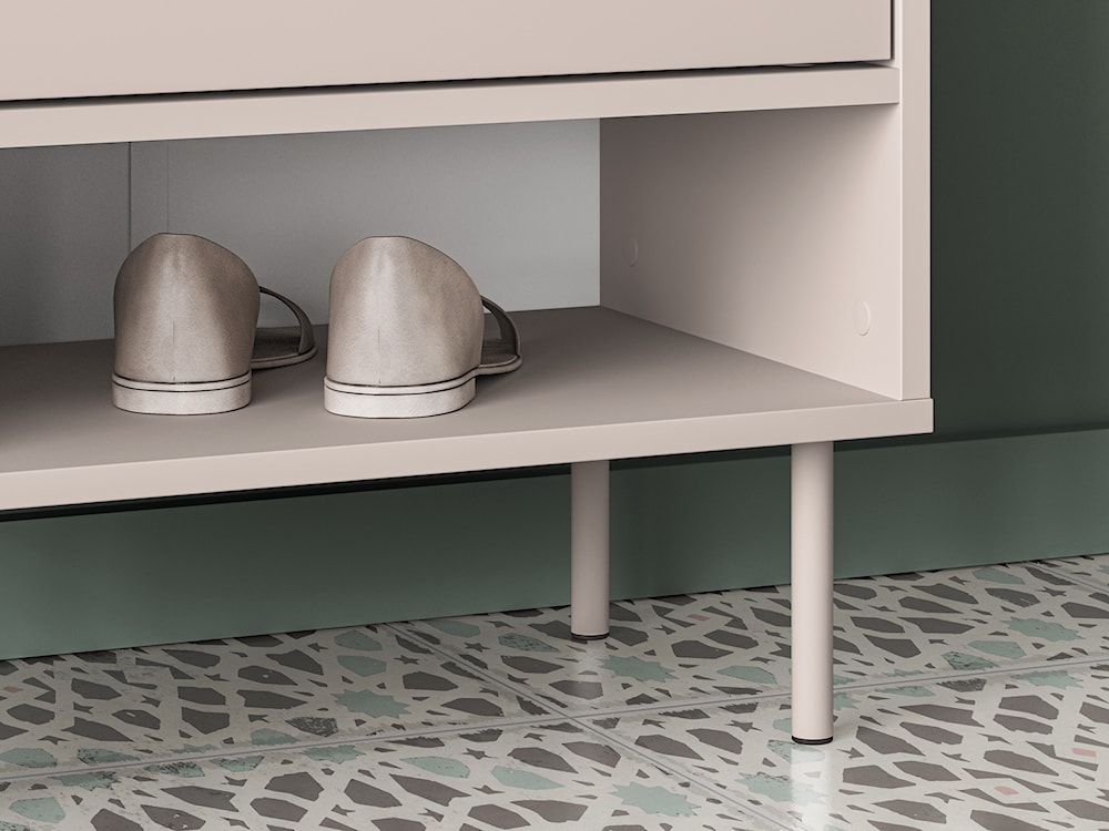 Szafa dwudrzwiowa Dioce 54 cm z drążkiem i półką Kaszmir  - zdjęcie 6