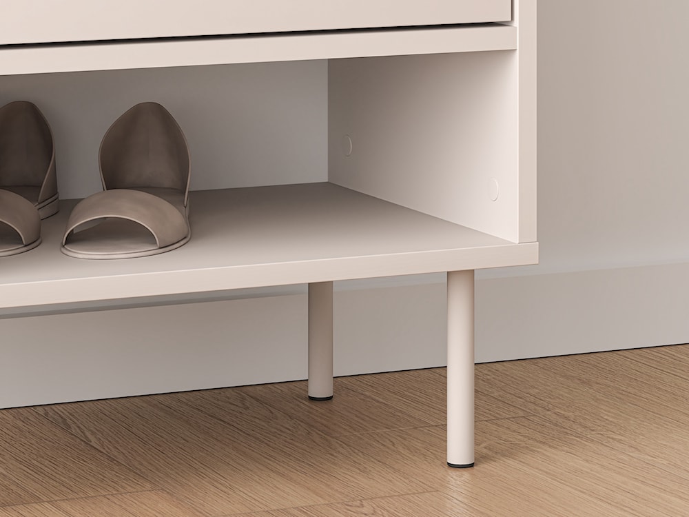 Szafka jednodrzwiowa na buty Dioce z szufladą 50 cm Kaszmir  - zdjęcie 6