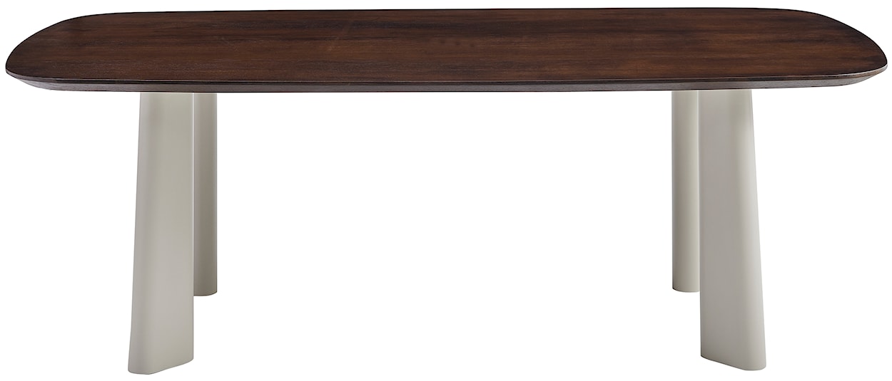 Stół do jadalni Viciate 215x105 cm fornir orzech  - zdjęcie 3