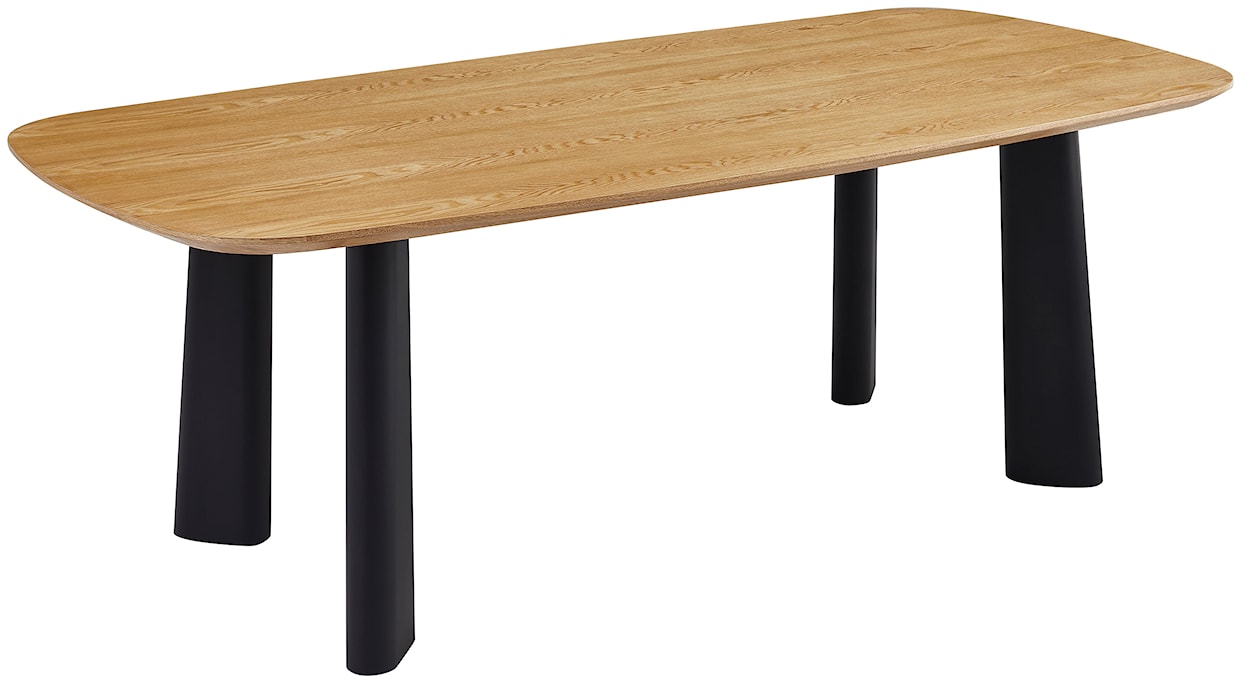 Stół do jadalni Viciate 215x105 cm fornir dąb naturalny 