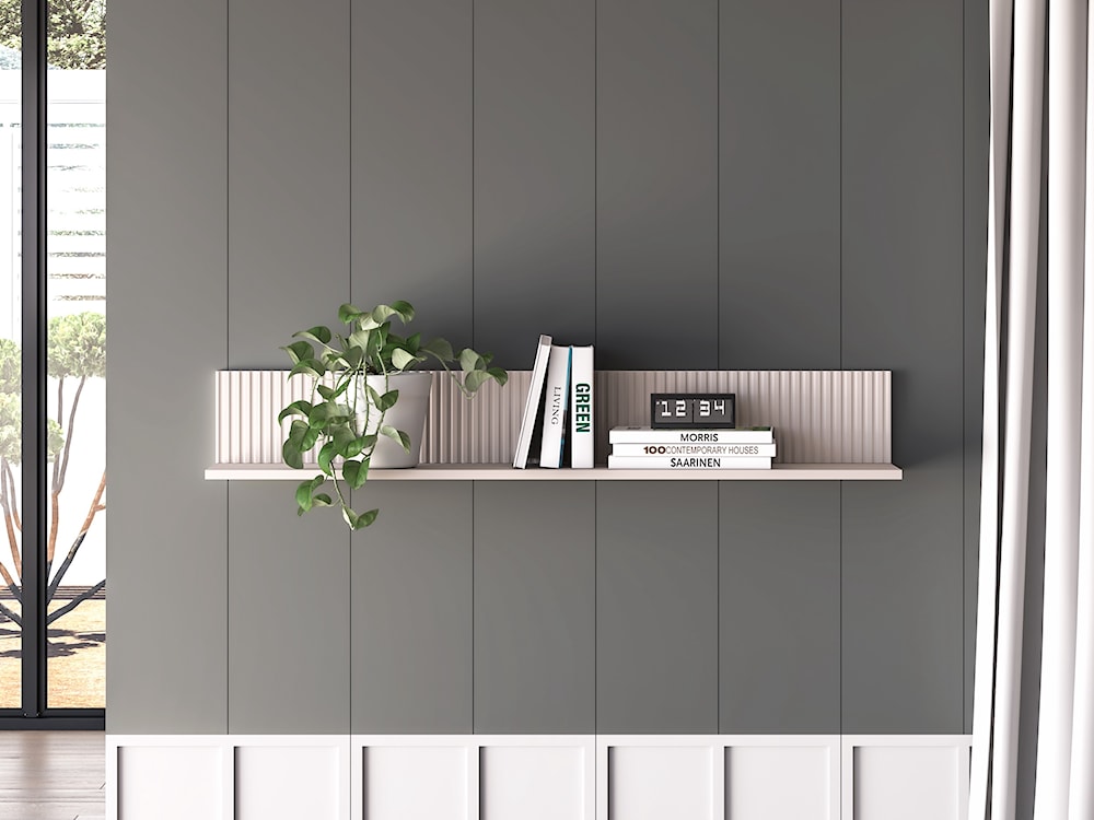 Półka wisząca Dunea 120 cm kaszmir  - zdjęcie 2