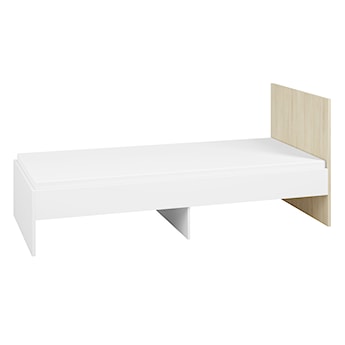 Łóżko Rettio 90x200 cm białe/buk Fjord