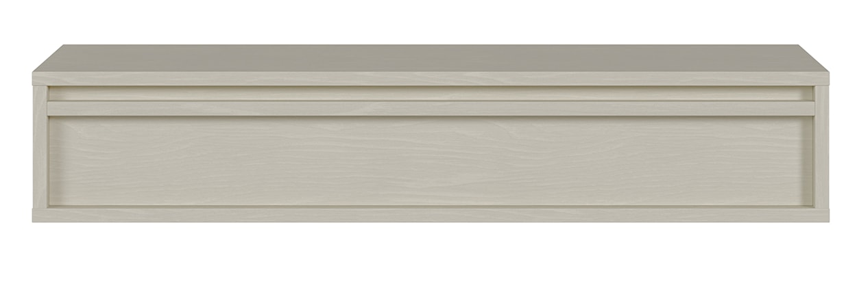 Konsola Evo z szufladą wisząca 90 cm Beż piaskowy  - zdjęcie 5