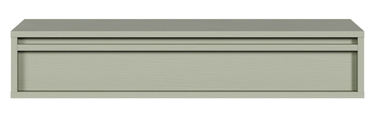 Konsola Evo z szufladą wisząca 90 cm Szałwiowy  - zdjęcie 5