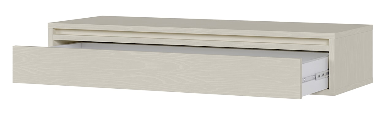 Konsola Evo z szufladą wisząca 90 cm Beż piaskowy  - zdjęcie 3