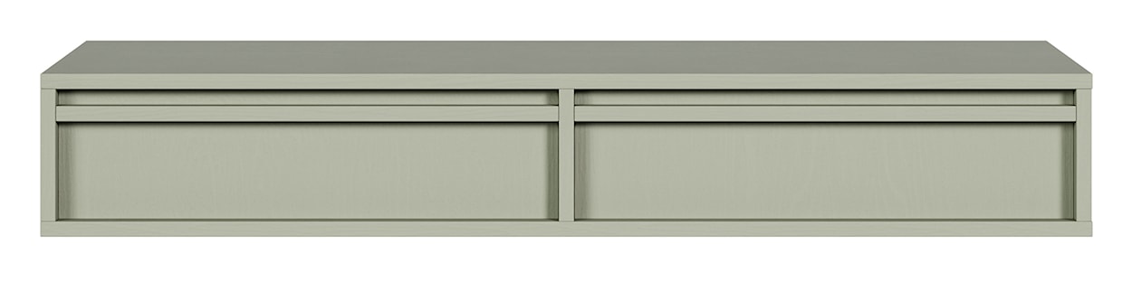 Toaletka Evo z szufladami wisząca 110 cm Szałwiowy  - zdjęcie 6