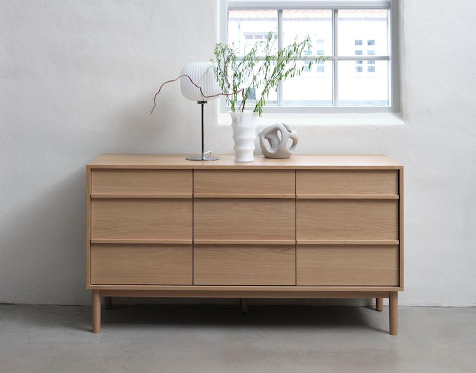 Komoda Fozier dąb naturalny  - zdjęcie 2