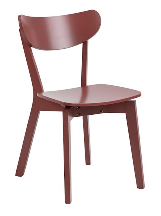 Krzesło drewniane Gemirro bordowe