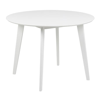 Stół okrągły Gemirro o średnicy 105 cm biały