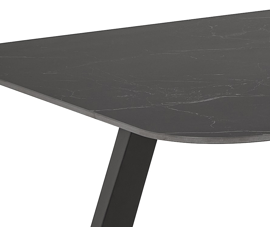 Stół do jadalni Antalya 180x90 cm grafitowy ceramiczny blat  - zdjęcie 7