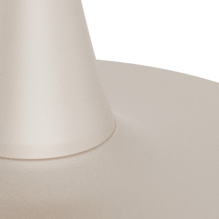 Stół do jadalni Roshly 90x90 cm beżowy ceramiczny blat  - zdjęcie 6