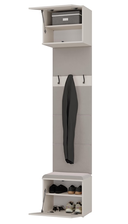 Garderoba Haga z wieszakami i półkami 50 cm kaszmir  - zdjęcie 8