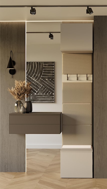 Garderoba Haga z wieszakami i półkami 50 cm kaszmir  - zdjęcie 2